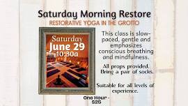 Saturday Morning Restore (Yoga in the Salt Cave)