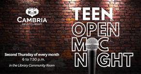 Teen Open Mic Night