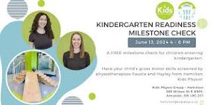 Hamilton KPG: Kindergarten Readiness Milestone Check