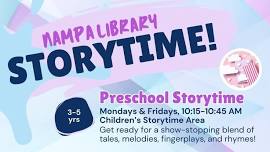 Preschool Storytime