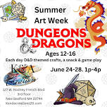 Summer Art Week Dungeons & Dragons