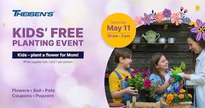 Free Planting Event at Theisen's of Coralville