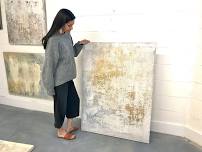 Fearless Abstract Painting with Metallics with Samantha daSilva — Workshop SLC