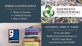 Spring Cleaning Shred & Donate Event