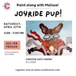 Paint along with Melissa! Joyride Pup