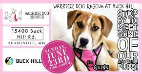 Warrior Dog Rescue at Buck Hill