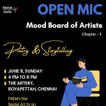 Mood Board of Artists - Ch-3 Open Mic