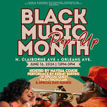 Black Music Month Pop Up