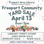 Freeport Area Library Yard Sale