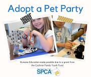 Adopt a Pet Party