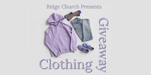 Free Clothing Give Away