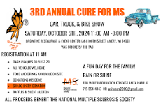 3RD ANNUAL CURE FOR MS CAR,TRUCK & BIKE SHOW