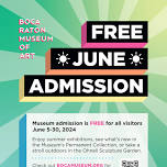 Boca Raton Museum of Art Offers Free June Admission