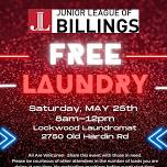 May 2024 Junior League of Billings Free Laundry Event