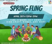 SPRING FLING, FAMILY FUN!!