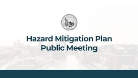 Hazard Mitigation Plan Public Meeting