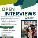 Open Interviews