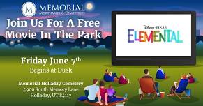 Memorial Holladay Movies in the Park