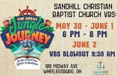 Jungle Journey VBS at Sandhill CBC