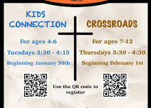 Kids Connection Bible club (ages 4-6)