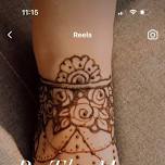 Henna Tattoos with By The Moon Rituals 