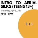 Intro to Aerial Silks for Teens (Age 13+)