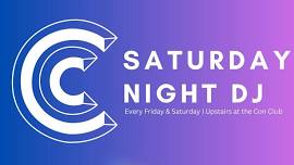 Saturday Night DJ and Drinks Upstairs at CC