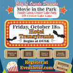 Movie in the Park - Hotel Transylvania