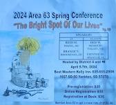 2024 Area 63 Spring Conference