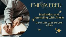 Meditation and Journaling with Arielle