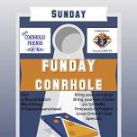 Sunday Funday Cornhole Parking Lot Party