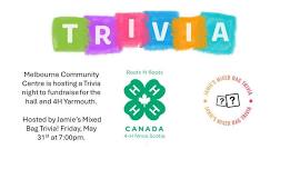 Trivia Night hosted by Jamie Cottreau in support of Roots N Boots 4H.