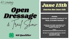 Open Dressage & Trail Show at Harmony Equestrian Center