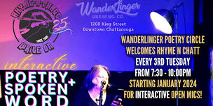 Interactive Poetry & Spoken Word Open Mic at Wanderlinger