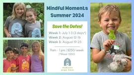 Mindful Moments Summer 2024