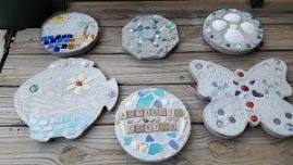 Craft: Steppingstones & Mosaic Coasters