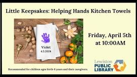 Little Keepsakes: Helping Hands Kitchen Towels