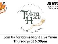 Thursday Trivia Night at Twisted Horn Mead & Cider