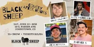 Black Sheep After Hours Comedy Night