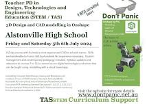 Onshape for Technology teachers, Alstonville