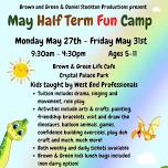 MAY HALF TERM FUN CAMP-CRYSTAL PALACE PARK