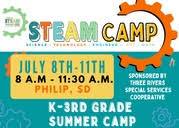 Kinder-3rd Grade STEAM Camp ~ Philip, SD