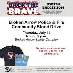 Boots & Badges Blood Drive