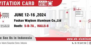 WAYBOM Aluminum-Indonesia building exhibition