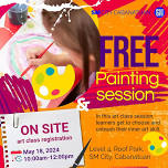 FREE PAINTING ACTIVITY and ON SITE registration