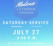 Summer Saturday Service