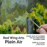 Paint out at Flower Valley Orchards Flower Farm — Red Wing Arts