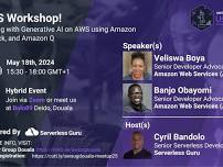 Building with Generative AI on AWS using Amazon Bedrock