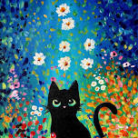 Paint Nite: Magic Garden Cat