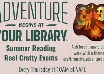 Summer Reading Program: Reel Crafty